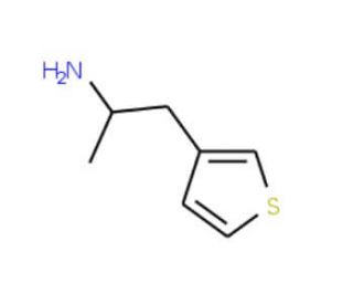 1-(thiophen-3-yl)propan-2-amine - chemical structure image