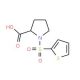 1-(Thiophene-2-sulfonyl)-pyrrolidine-2-carboxylic acid - chemical structure image