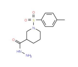 1-(Toluene-4-sulfonyl)-piperidine-3-carboxylic acid hydrazide - chemical structure image