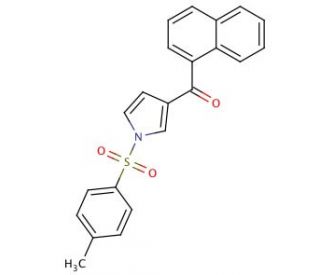 1-Tosyl-3-(1-naphthoyl)pyrrole - chemical structure image