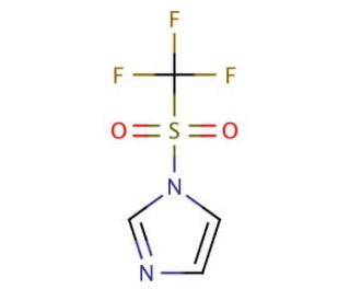 1-(Trifluoromethanesulfonyl)imidazole (CAS 29540-81-6) - chemical structure image