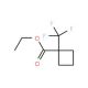 1-(Trifluoromethyl)cyclobutanecarboxylic acid ethyl ester - chemical structure image