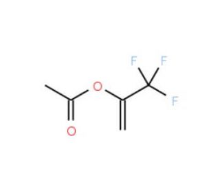 1-(Trifluoromethyl)vinyl acetate (CAS 2247-91-8) - chemical structure image