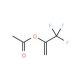 1-(Trifluoromethyl)vinyl acetate (CAS 2247-91-8) - chemical structure image