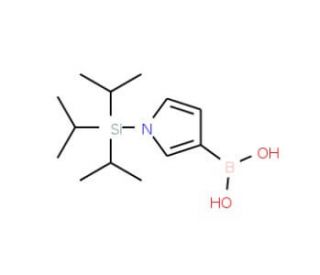 1-(Triisopropylsilyl)-1H-pyrrole-3-boronic acid (CAS 138900-55-7) - chemical structure image