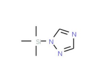 1-Trimethylsilyl-1,2,4-triazole (CAS 18293-54-4) - chemical structure image