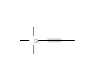 1-(Trimethylsilyl)propyne (CAS 6224-91-5) - chemical structure image