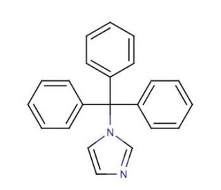 1-(Triphenylmethyl)imidazole (CAS 15469-97-3) - chemical structure image