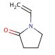 1-Vinyl-2-pyrrolidinone (CAS 88-12-0) - chemical structure image