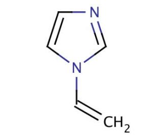 1-Vinylimidazole (CAS 1072-63-5) - chemical structure image