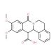 10,11-Dimethoxy-8-oxo-5,8,13,13a-tetrahydro-6H-isoquino[3,2-a]isoquinoline-13-carboxylic acid - chemical structure image