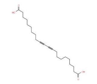 10,12-Docosadiynedioic acid (CAS 28393-02-4) - chemical structure image