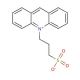 10-(3-Sulfopropyl)acridinium betaine (CAS 83907-41-9) - chemical structure image
