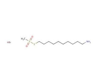 10-Aminodecylmethanethiosulfonate Hydrobromide - chemical structure image