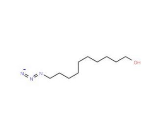 10-Azido-1-decanol (CAS 57395-48-9) - chemical structure image