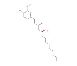 [10]-Gingerol (CAS 23513-15-7) - chemical structure image