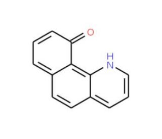 10-Hydroxybenzo[h]quinoline (CAS 33155-90-7) - chemical structure image