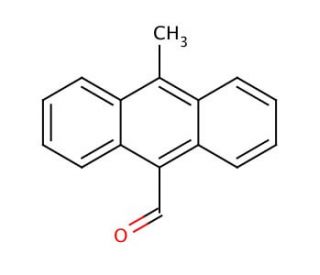 10-Methylanthracene-9-carboxaldehyde (CAS 7072-00-6) - chemical structure image