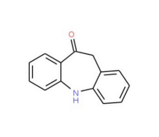 10-Oxo-10,11-Dihydro-5H-dibenz[b,f]azepine (CAS 21737-58-6) - chemical structure image