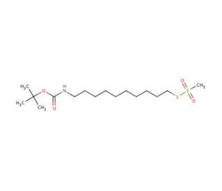 10-(t-Boc-amino)-1-decylmethanethiosulfonate - chemical structure image