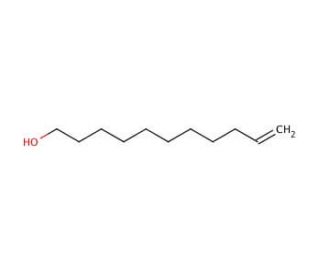 10-Undecen-1-ol (CAS 112-43-6) - chemical structure image
