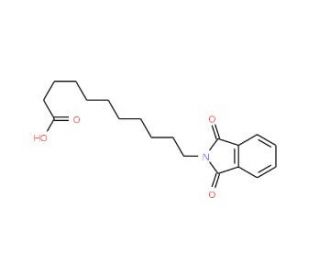11-(1,3-Dioxo-1,3-dihydro-isoindol-2-yl)-undecanoic acid - chemical structure image