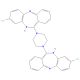 11,11′-(Piperazine-1,4-diyl)-bis-8-chloro-5H-dibenze[b,e][1,4]-diazepine (CAS 263366-81-0) - chemical structure image