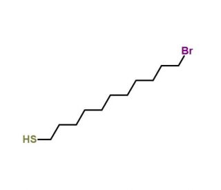 11-Bromo-1-undecanethiol (CAS 116129-34-1) - chemical structure image
