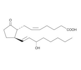11-deoxy Prostaglandin E2 (CAS 35536-53-9) - chemical structure image