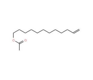 11-Dodecen-1-yl acetate (CAS 35153-10-7) - chemical structure image
