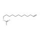 11-Dodecen-1-yl acetate (CAS 35153-10-7) - chemical structure image