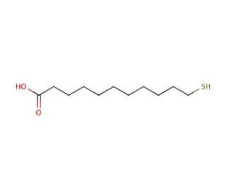 11-Mercaptoundecanoic acid (CAS 71310-21-9) - chemical structure image