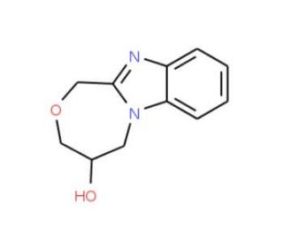 11-oxa-1,8-diazatricyclo[7.5.0.0{2,7}]tetradeca-2(7),3,5,8-tetraen-13-ol - chemical structure image