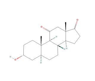 11-Oxo androsterone (CAS 1231-82-9) - chemical structure image