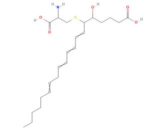 11-trans Leukotriene E4 (CAS 75715-88-7) - chemical structure image