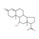 11α-Hydroxyprogesterone (CAS 80-75-1) - chemical structure image