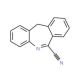 11H-Dibenzo[b,e]azepine-6-carbonitrile (CAS 80012-69-7) - chemical structure image