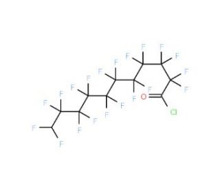 11H-Perfluoroundecanoyl chloride (CAS 2248-93-3) - chemical structure image