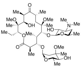 12-O-Methyl clarithromycin (CAS 128940-83-0) - chemical structure image