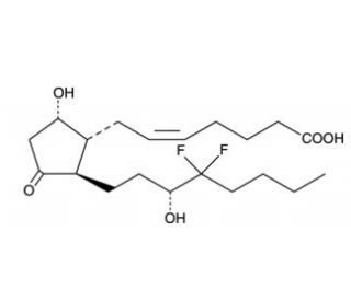 13,14-dihydro-16,16-difluoro Prostaglandin D<sub>2</sub> - chemical structure image
