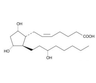13,14-dihydro Prostaglandin F2&alpha; (CAS 27376-74-5) - chemical structure image