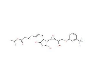 13,14-epoxy Travoprost - chemical structure image