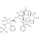 13-{[(3-t-Boc)-2,2-dimethyl-4S-phenyl-1,3-oxazolidin-5R-yl]formyl}-6α,7β-dihydroxyBaccatin III - chemical structure image