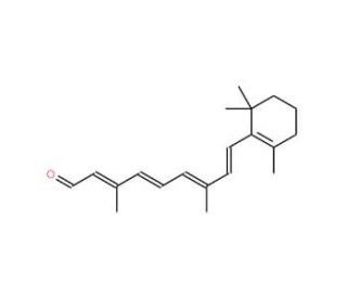 13-cis Retinal (CAS 472-86-6) - chemical structure image