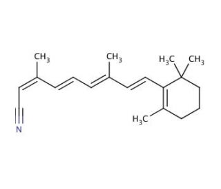 13-cis-Retinonitrile (CAS 20638-89-5) - chemical structure image