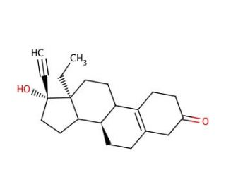 13-Ethyl-17-hydroxy-18,19-dinor-17&alpha;-pregn-5(10)-en-20-yn-3-one(Levonorgestrel Impurity B) (CAS 19914-67-1) - chemical struct