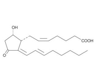 15-deoxy-&Delta;12,14-Prostaglandin D<sub>2</sub> (CAS 85235-11-6) - chemical structure image