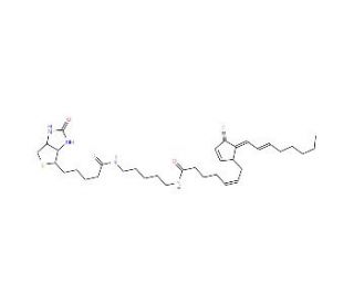 15-deoxy-&Delta;12,14-Prostaglandin J2-biotinamide - chemical structure image