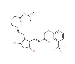 15-keto Fluprostenol isopropyl ester (CAS 404830-45-1) - chemical structure image