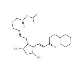 15-keto Latanoprost (CAS 135646-98-9) - chemical structure image
